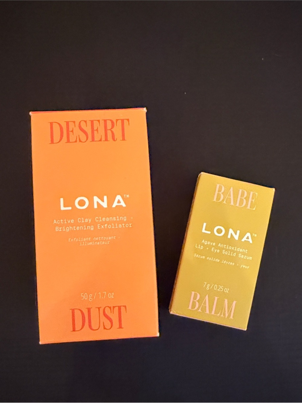 Desert Dust Clay Cleansing & Babe Balm Lip + Eye Serum - NEW